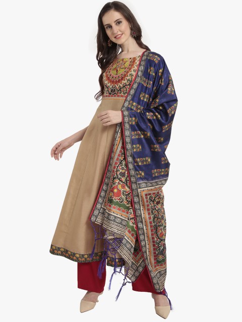 

Janasya Blue Digital Printed Dupatta