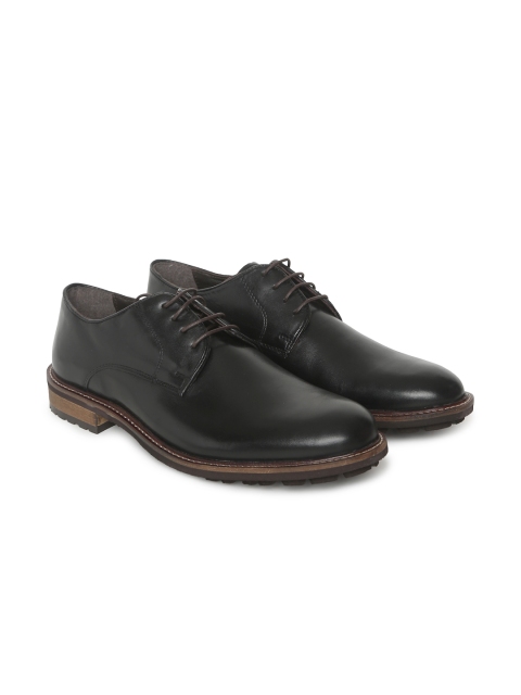 

Jack & Jones Men Black JFW ZAVIER Leather Formal Derbys