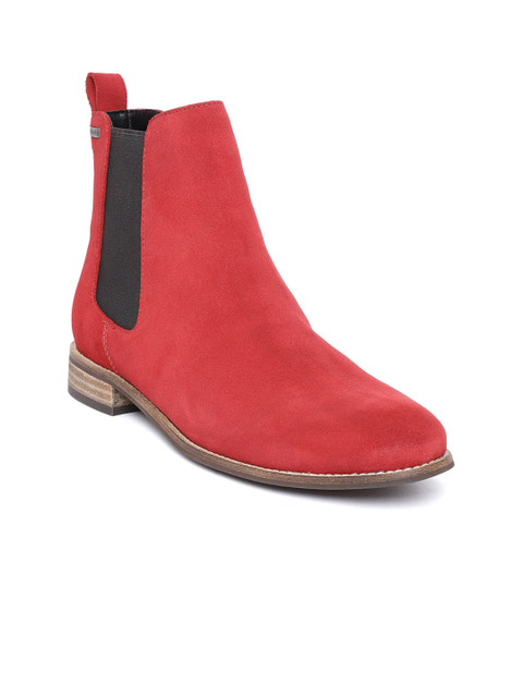 

Superdry Women Red Flat Boots