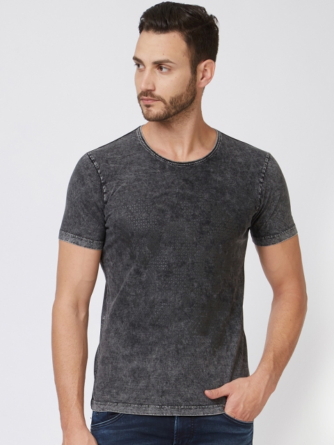 

Killer Men Charcoal Dyed Round Neck T-shirt