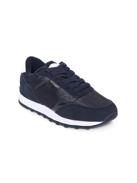 

Superdry Women Navy Blue Track Running Shoes