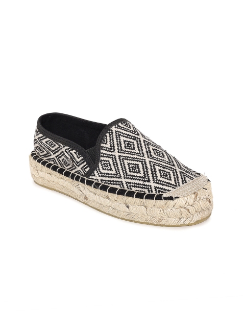 

Superdry Women Black Polly Printed Espadrilles