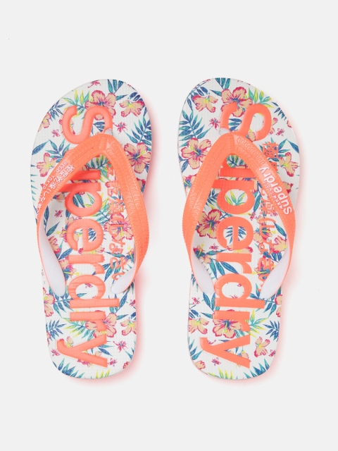 

Superdry Women Multicoloured Printed Thong Flip-Flops, Multi