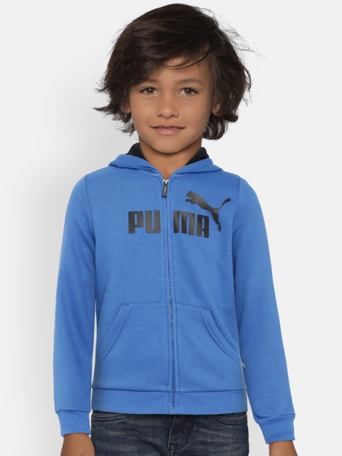 

Puma Boys Blue ESS No.1 FZ Hoody Sweatshirt
