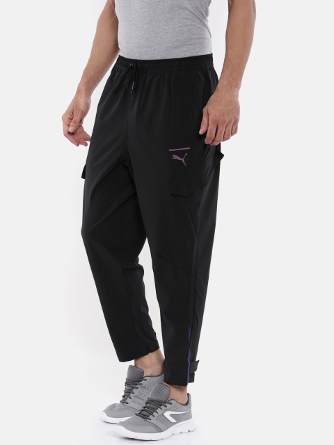 

Puma Men Black Solid Regular Fit Pace Lab Track Pants