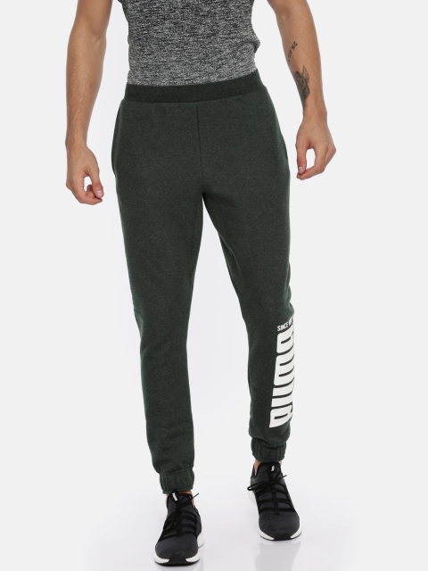 

Puma Men Grey Solid Regular Fit Rebel Bold Joggers
