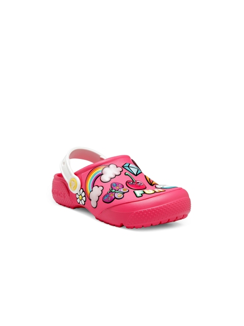 

Crocs Funlab Girls Pink Embellished Clogs