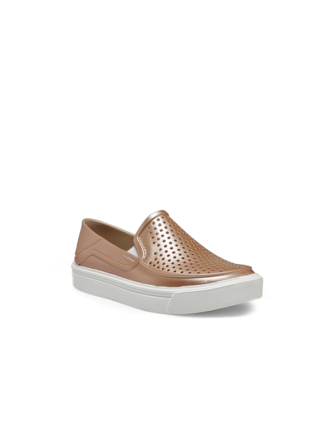 

Crocs Citilane Girls Copper-Toned Slip-On Sneakers
