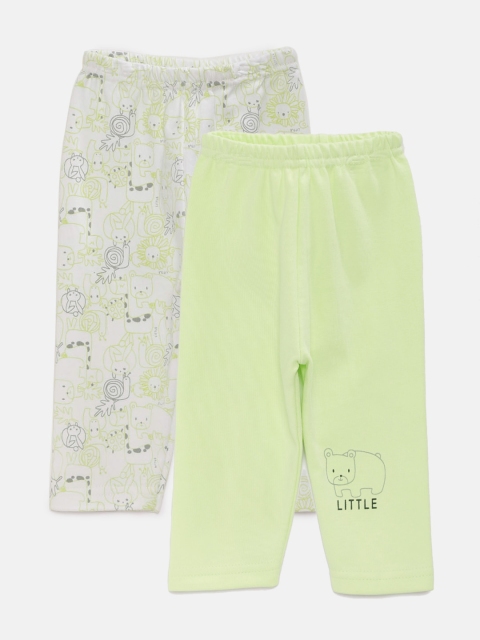 

MeeMee Kids Pack Of 2 Track Pants, Green