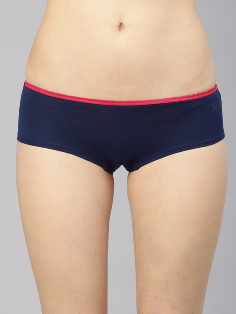 

HRX by Hrithik Roshan Women Lifestyle Navy Blue Solid Hipster Briefs LS-7060C