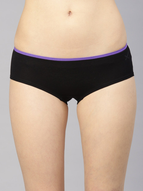

HRX by Hrithik Roshan Women Lifestyle Black Solid Hipster Briefs LS-7060B