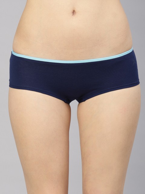 

HRX by Hrithik Roshan Women Lifestyle Navy Blue Solid Hipster Briefs LS-7060D