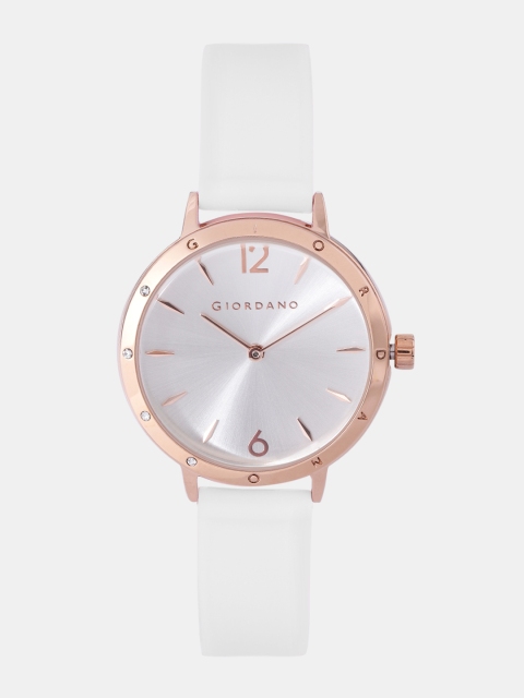 

GIORDANO Women Silver-Toned Analogue Watch A2086-03