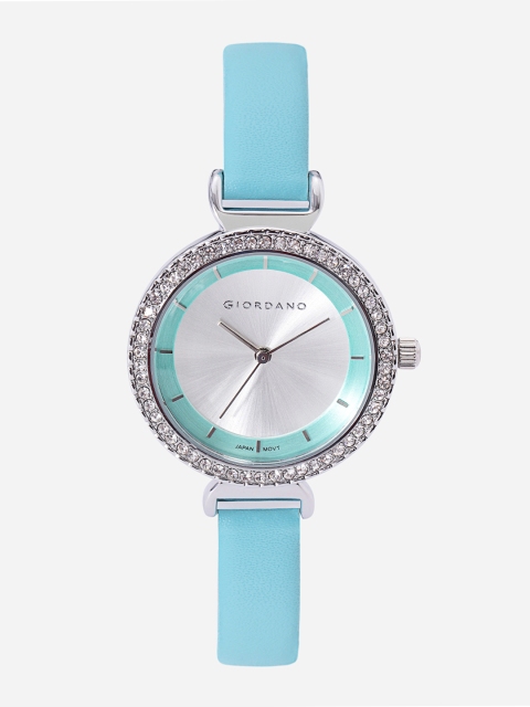 

GIORDANO Women Silver-Toned Analogue Watch