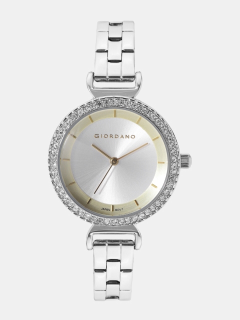 

GIORDANO Women Silver-Toned Analogue Watch A2081-11