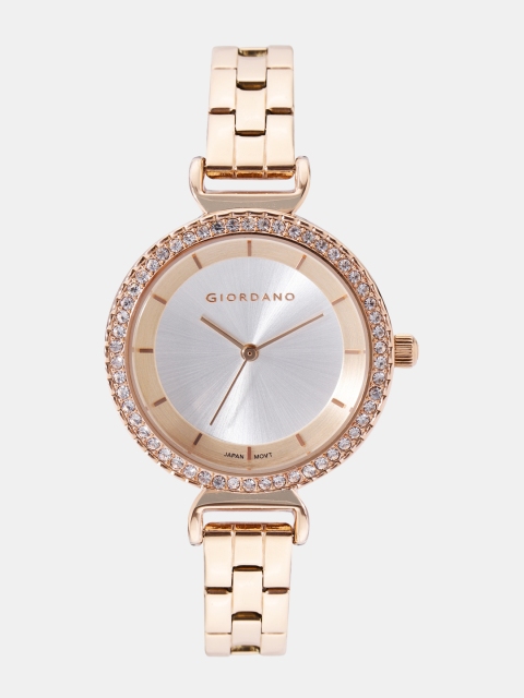 

GIORDANO Women Silver-Toned Analogue Watch A2081-22