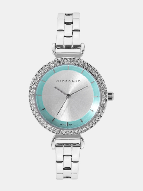 

GIORDANO Women Silver-Toned Analogue Watch A2081-33