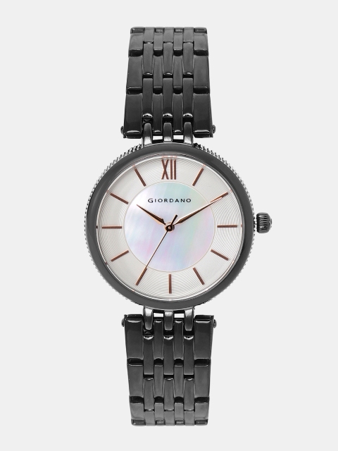 

GIORDANO Women Off-White Analogue Watch A2082-33