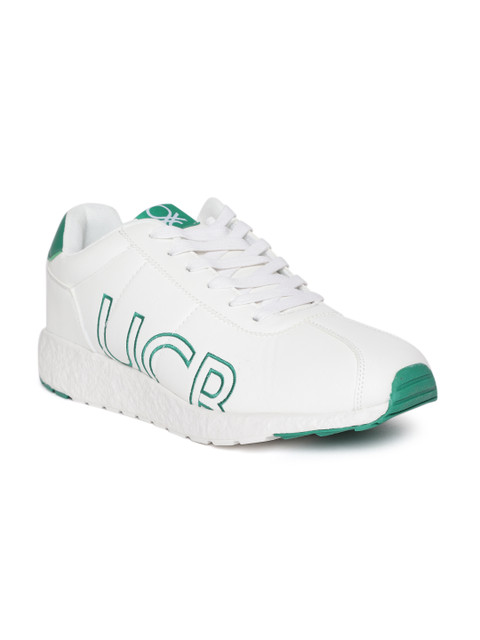 

United Colors of Benetton Men White Sneakers