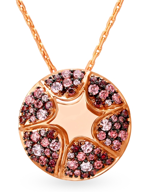 

Mia Glam by Tanishq 14KT Rose Gold Cubic Zirconia Pendant