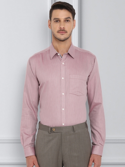 

Next Look Men Lavender Slim Fit Solid Formal Shirt