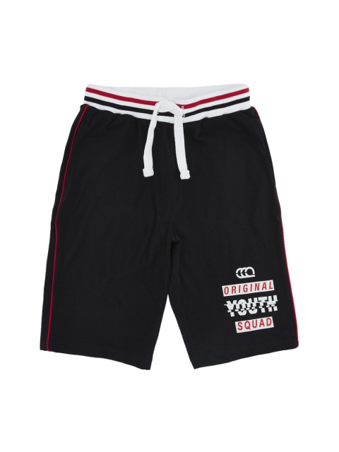 

Ajile by Pantaloons Boys Black Printed Regular Shorts