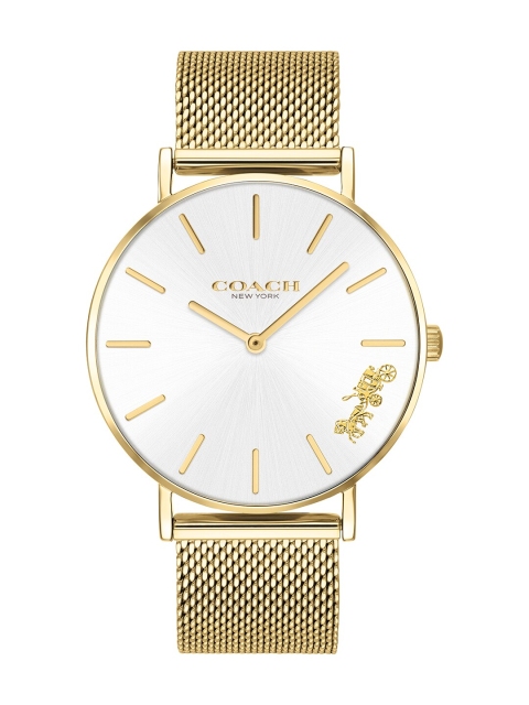 

Coach Women Off-White Analogue Watch CO14503125W