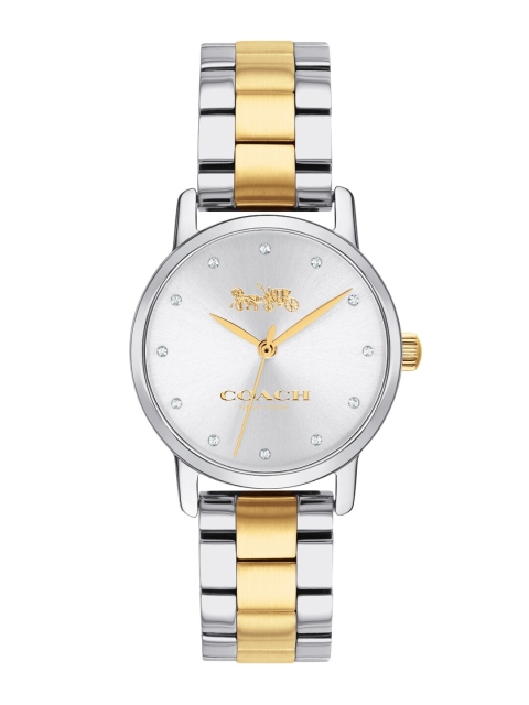 

Coach Women Silver-Toned Analogue Watch CO14503004W