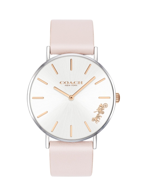

Coach Women Off-White Analogue Watch CO14503118W