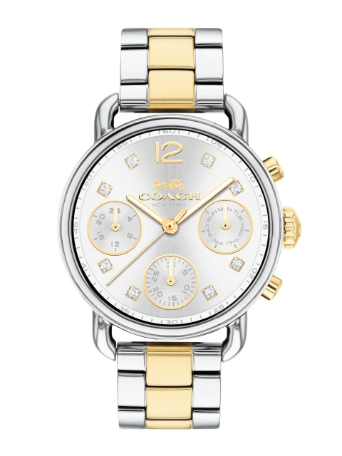 

Coach Women Silver-Toned Analogue Watch CO14502946W