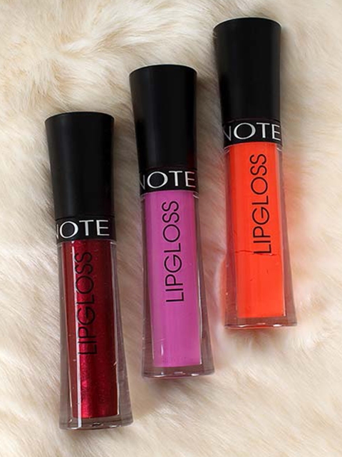

Note Set of 3 Hydra Color Lip Glosses, Maroon