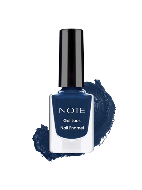 

Note Peacock Blue Gel Look Nail Enamel 20, Navy blue