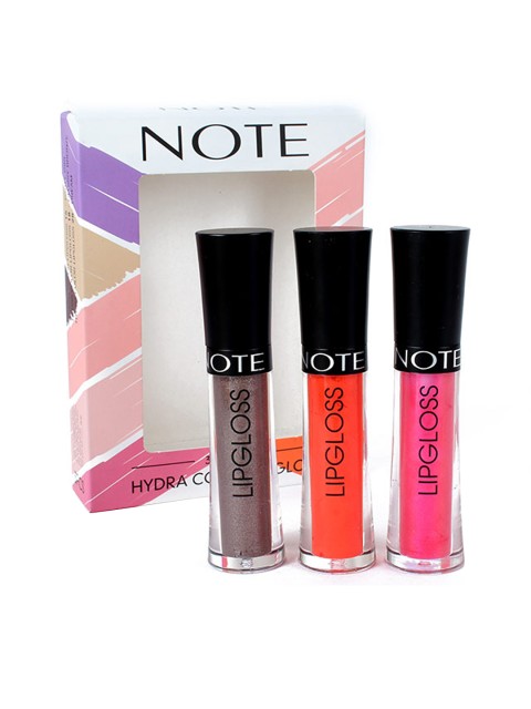 

Note Set of 3 Hydra Color Lip Glosses, Pink