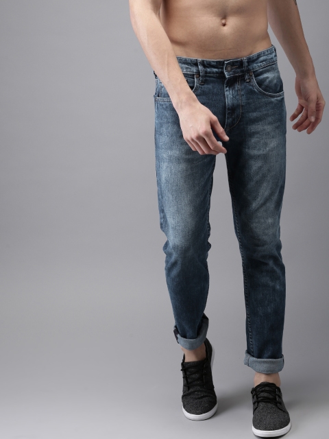 

Moda Rapido Men Blue Slim Fit Mid-Rise Clean Look Stretchable Jeans