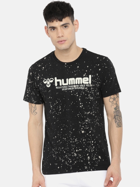 

hummel Black printed T-Shirt