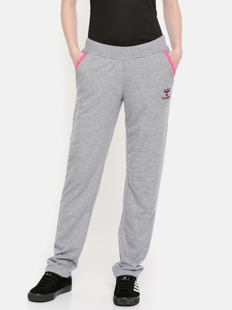 

hummel Women Grey Track Pants