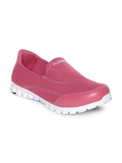 

hummel Women Pink Slip-On Sneakers