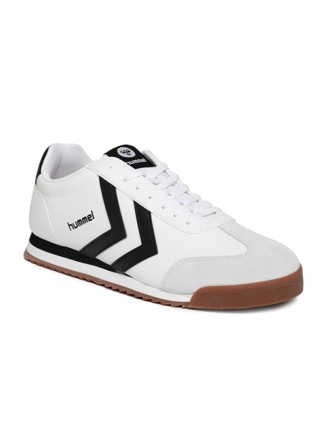 

hummel Unisex White Solid MESSMER 23 Sneakers