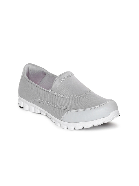 

hummel Women Grey Slip-On Sneakers