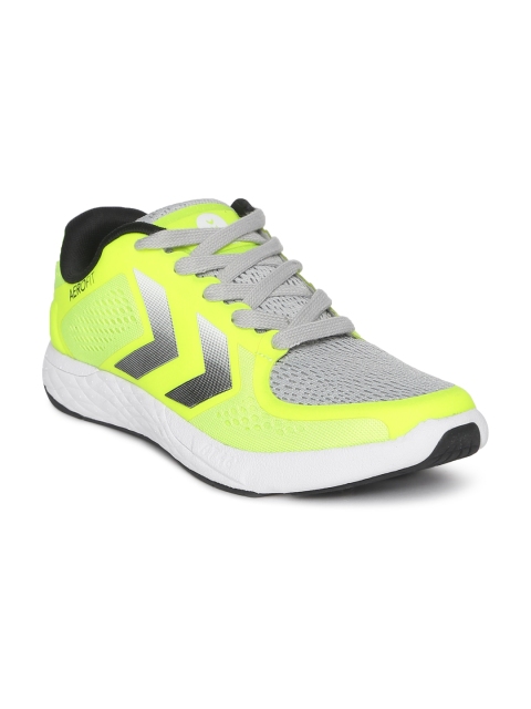 

hummel Women Yellow & Grey Terrafly LT Running Shoes