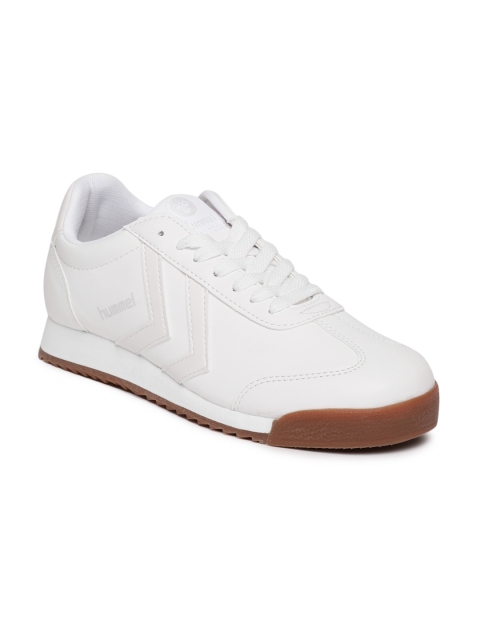 

hummel Unisex White Messmer 23 Sneakers