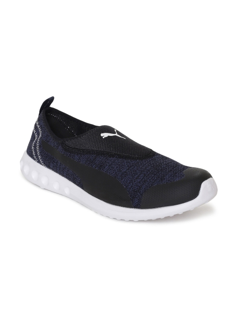 

Puma Men Navy Blue Solid Concave 2 Slip On IDP Walking Shoes
