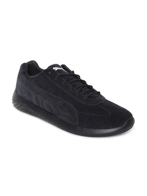 

PUMA Motorsport Men Black Solid Suede BMW MS Speed Cat Evo Sneakers