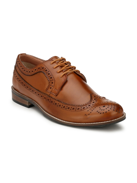 

Eego Italy Men Tan Formal Brogues