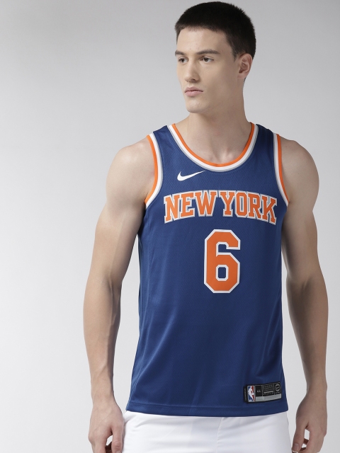 

Nike Kristaps Porzingis New York Knicks Nba Swingman Jersey, Blue