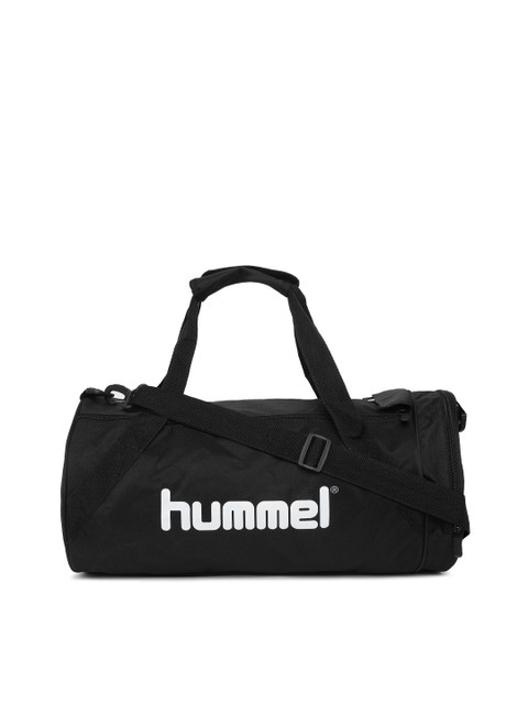 

hummel Unisex Black STAY SPORTS Solid Duffel Bag