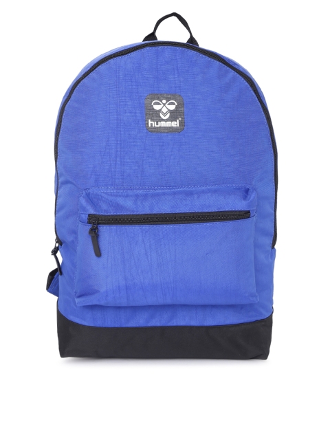 

hummel Unisex Blue Solid Backpack
