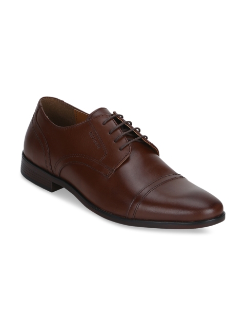 

Red Tape Men Brown Formal Leather Derbys