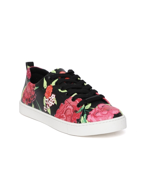 

ALDO Women Black Printed Sneakers