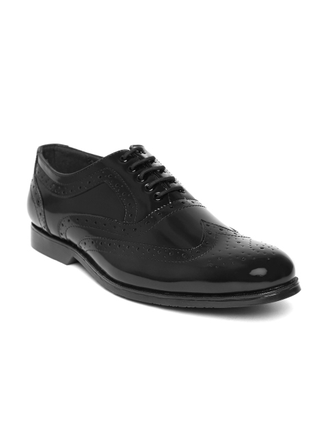 

San Frissco Men Black Semiformal Brogues